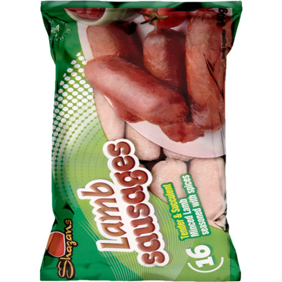 Shazan 16 Lamb Sausages World Wide Foods