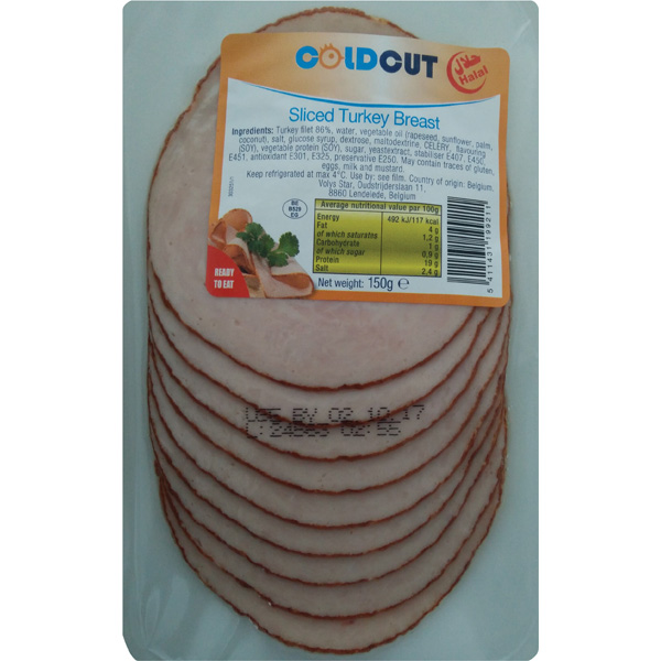 Coldcut Turkey Breast World Wide Foods