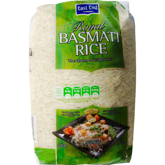 East End Royal Basmati Rice World Wide Foods