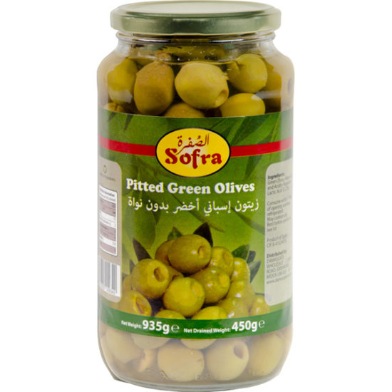 Sofra Pitted Green Olives