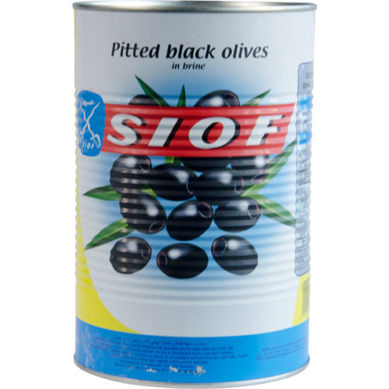 Siof Black Pitted Olives