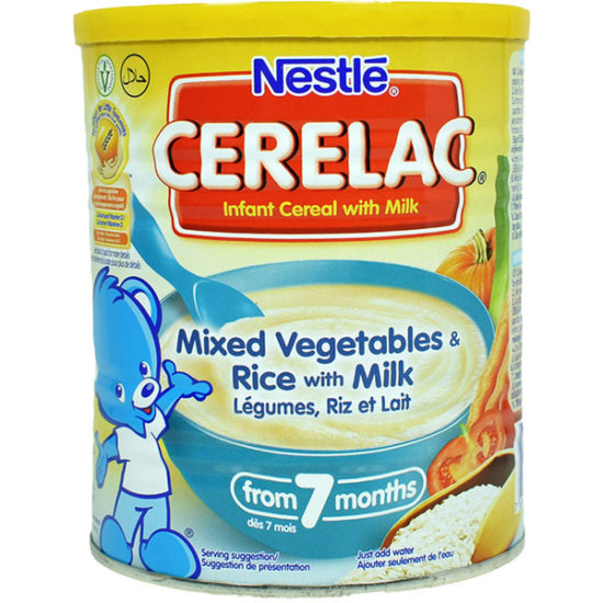 Cerelac Mixed Vegetables & Rice