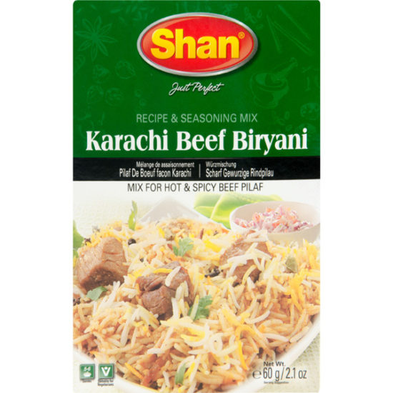 Shan Karachi Beef Biryani