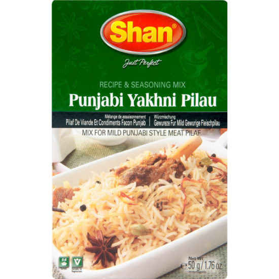 Shan Punjabi Yakhni Pilau