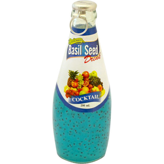 Vita Fruit Cocktail Basil Seed Drink