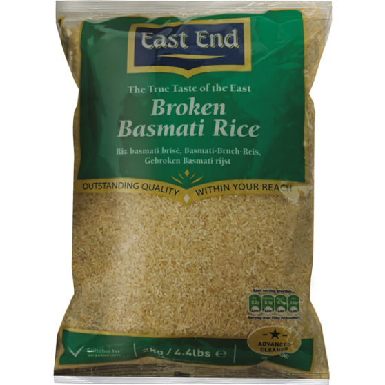 East End Broken Basmati Rice World Wide Foods
